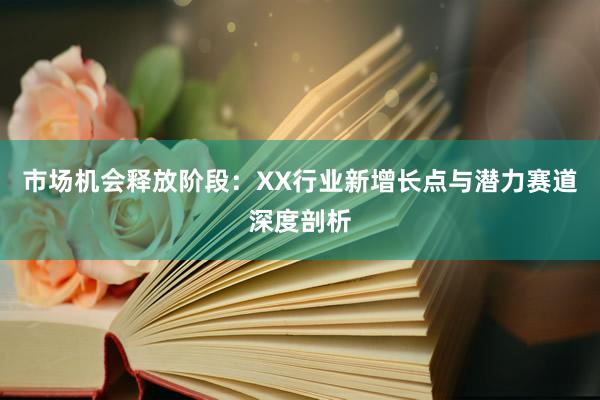 市场机会释放阶段：XX行业新增长点与潜力赛道深度剖析